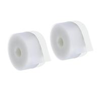 PATIKIL 16.4Ft Weather Stripping Door Seal, 2Rolls 45mm/1-3/4 W Silicone Self Adhesive Dustproof Waterproof Door Sealing Tape for Door Bottom Sealer Shower Glass Gaps, Transparent