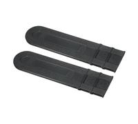 PATIKIL 16" Chainsaw Chain Cover, 2 Pcs Plastic Durable Chain Saw Bar Protective Cover Scabbard Guard for Chainsaw Accessories Replacement Parts, Black