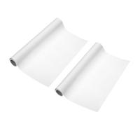 PATIKIL 16 Feet x 14 Inch Art Easel Paper Roll，2Pcs Wrapping Paper Art Craft Paper Kraft Paper for Painting, Crafts and Gift Wrapping, White