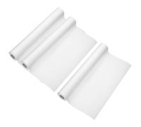 PATIKIL 16 Feet x 16 Inch Art Easel Paper Roll,3Pcs Wrapping Paper Art Craft Paper Kraft Paper for Painting, Crafts and Gift Wrapping, White