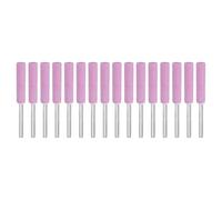 PATIKIL 16 Pcs Diamond Chainsaw Sharpener 7/32 Inch High Hardness Sharpening Stone Polishing Chainsaw Sharpening Kit Grinding File Tool for Chain Saw Stone Jewelry Wood, Pink(5mm)
