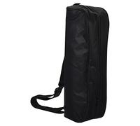 PATIKIL 16" x 4" x 5" Long Tripod Carrying Case Bag, Nylon Padded Carry Bag with Shoulder Strap for Camera Tripods Monopod Light Stand Microphone, Black