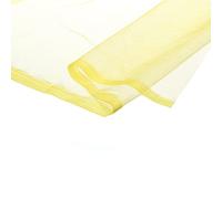 PATIKIL 160cm/62.4inch Mesh Fabric Slightly Stretchy for Netting Bag, Backpack Pocket, Curtains, Headdress, DIY, Stretch Mesh Yellow 2m/6.56ft