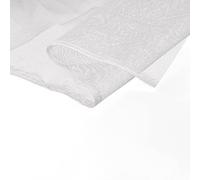 PATIKIL 160cm/62.4inch Mesh Fabric Slightly Stretchy for Netting Bag, Backpack Pocket, Curtains, Headdress, DIY, Stretch Mesh,White 2m/6.56ft