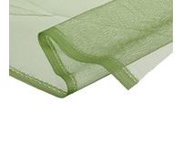 PATIKIL 160cm/62.4inch Mesh Fabric Slightly Stretchy for Netting Bag, Backpack Pocket, Curtains, Headdress, DIY, Stretch Mesh Army Green 2m/6.56ft