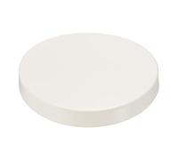 PATIKIL 160mm PVC Pipe End Cap Fitting, 1 Pack Furniture Grade Plug Coupling Socket Adapter for DIY, Garden, White