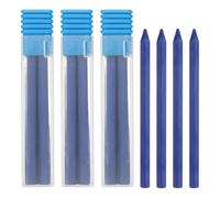 PATIKIL 16Pcs 5.6mm 2B Carpenter Pencil Lead Refills, Solid Dry Pencil Refills Break Resistant Lead Refill for Mechanical Carpenter Construction Pencils Art Drafting, Blue
