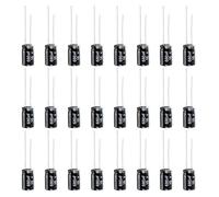 PATIKIL 16V 680uF Electrolytic Capacitors, 100Pcs 8x12mm Aluminum High Frequency Electrolytic Capacitors for TV, LCD Monitor, Refrigerator, Circuit Boards, Black