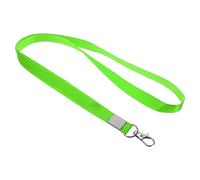 PATIKIL 17" Neck Lanyards, 50 Pack 0.6" Width Flat Strap Lanyard with Swivel Hook Clip for Name Tag Badges Holder ID Card Keys, Fluorescent Green