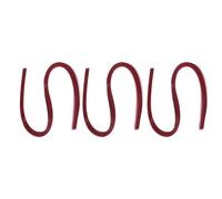 PATIKIL 180pcs Metallic Quilling Strips Paper 1cm x 54cm Origami Paper Quilling Kits for Adults Beginner Art DIY Craft Christmas, Wine Red