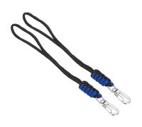 PATIKIL 18cm Wrist Lanyard with Hook, 2 Pcs Adjustable Long Wrist Strap Lanyard Badge Lanyard for ID Badges Holder Keys USB Keychain USB Office, Blue