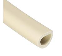 PATIKIL 18mm ID x 24mm OD x 1m Long Pipe Insulation Foam Tube, Pipe Cover Wrap Roll EPDM Bar Tubing for Handle Grip Guitar Stand AC Units, Exercise Machine Handle, Beige