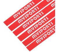 PATIKIL 18x0.4 Table Tennis Racket Edge Tape, 10 Pack Ping-Pong Racquet Side Tape Protect the Edges of Rubber and Blade for Paddles Racket, Red