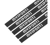 PATIKIL 18x0.4 Table Tennis Racket Edge Tape, 5 Pack Ping-Pong Racquet Side Tape Protect the Edges of Rubber and Blade for Paddles Racket, Black