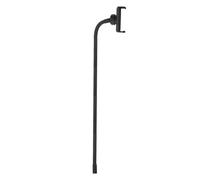 PATIKIL 19.7" Flexible Adjustable Gooseneck with Phone Clip, 1/4" Female Threaded Gooseneck Arm for Most Holder Threaded Adapter, Black