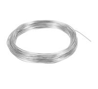 PATIKIL 1mm Bonsai Training Wire, 1 Roll Floral Wire Stems Anodized Aluminum Tree Wire 32.8 Feet Total for Gardening Branch Fixing, Silver