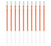 PATIKIL 1mm Gel Pens Refills, 48 Pack Fluorescence Metallic Ink Bold Point for Adults Coloring Books Scrapbooking Art Drawing Journaling, Deep Orange