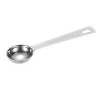 PATIKIL 1pcs 7.5ml Tablespoon Measuring Spoon, 1/2 Tbsp Measuring Spoon Stainless Steel Individual Measure Scooper Only for Ground Coffee Loose Tea Powder