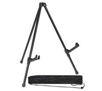 PATIKIL 1Set Tabletop Easel Stand for Display, 14in Table Top Easel Stand Small Portable Tripod Aluminum for Signs Poster Art Painting Decor Picture Photo Wedding, Black