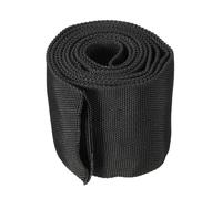 PATIKIL 2.2" Dia 6.5FT Nylon Protective Hose Sleeve, Cable Cover Sheath Protection for Welding Tig Torch Hydraulic Hose, Black