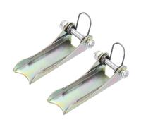 PATIKIL 2.2 Inch Hook Safety Latch Kit, 2 Pcs 3T Alloy Steel Towing Receiver Hitch Replacement for Clevis Hook Truck Trailer, Brass