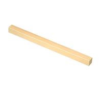 PATIKIL 2/5 x 2/5 x 6" H59 Brass Square Bar, Solid Square Mill Stock for Crafting Maintenance Electrical Architectural Decoration, Brass