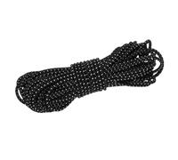 PATIKIL 2.5mm x 8m Elastic Bungee Shock Cords Marine Grade Kayak Stretch String Rope Tie Down Strap for Securing Luggage Moving Cargo DIY, White Dot