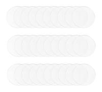 PATIKIL 2.6" Acrylic Circles, 30Pcs 0.06" Thickness Round Acrylic Sheets Acrylic Circle Blanks Cake Disc Panel for Sign DIY Craft Project, Paintings, Picture Frame, Table Top, Clear