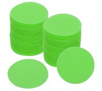 PATIKIL 2" Carpet Spot Markers, 50Pcs Circle Dot Markers Hook and Loop Carpet Spots for Decoration Elementary Preschool Teacher, Green