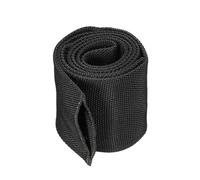 PATIKIL 2" Dia 3.3FT Nylon Protective Hose Sleeve, Cable Cover Sheath Protection for Welding Tig Torch Hydraulic Hose, Black