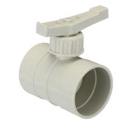 PATIKIL 2" HVAC Duct Manual Volume Damper, PP Adjustment Flame Retardant Airflow Backdraft Damper Control for HVAC Air Balancing System, Beige