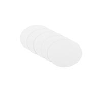 PATIKIL 2-inch Round Cardboard Paper, 25 Pcs Blank Disc Circles Slices for Party Decorations DIY Craft Arts Drawing Painting Writing, White