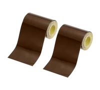 PATIKIL 2 Inch x 10 FT Reflective Tape, 2 Pack High Visibility Waterproof Conspicuity Outdoor Safety Warning Tape for Trailer Truck Car Bike, Brown