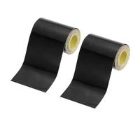 PATIKIL 2 Inch x 10 FT Reflective Tape, 2 Pack High Visibility Waterproof Conspicuity Outdoor Safety Warning Tape for Trailer Truck Car Bike, Black