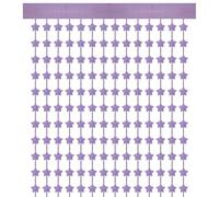PATIKIL 2 Pack Party Backdrop Decoration, 1mx2m Star Tinsel Streamer Foil Fringe Curtain Streamers for Parties Backdrop Decoration Christmas Wedding Birthday Photo Booth,Laser Pink
