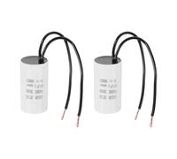PATIKIL 2 Pcs 5uF CBB60 Running Capacitor with 2 Wires, AC 450V Start Up Motor with Frequency of 50Hz/60Hz for Refrigerators, Washing Machines, Water Pumps, Air Compressors Pumps