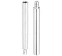 PATIKIL 2 Pcs M8x100+12mm Album Scrapbook Extension Posts Extension Screw, 2Pcs Stainless Steel Extension Post for Binding Extending Refillable Scrapbook Photo Album Craft DIY