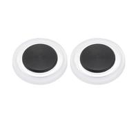 PATIKIL 2 Pcs Mobile Phone Game Joystick, Frosted Spiral Game Control Touch Screen Joystick with Storage Box for Mobile Tablet Smart Phone, White