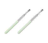 PATIKIL 2 PCS Pointer Finger Stick, Teacher Finger Pointer Stick Retractable Touch Screens Whiteboard Presenters Extendable Telescopic for Classroom Teacher, Green