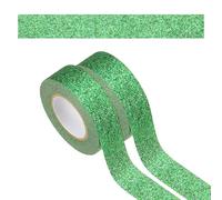 PATIKIL 2 Roll Glitter Paper Washi Tape, Washi Decorative Tape for Crafts, Green