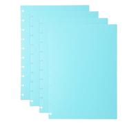 PATIKIL 2 Set Discbound Notebook Cover, 10 x 7.1 B5 Letter Size PP Disc Planner Cover for Notebook Planner Office Product, Green