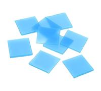 PATIKIL 2 x 2cm Diamond Painted Glue Clay, 50 Pack Glue Clay Wax Tool Set for Diamond Painted, DIY Craft, Blue