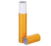 PATIKIL 2"x13" Poster Tube Photo Storage Portable Shipping Mailing Yellow | Calligraphy Painting Tubes Round Carrying Case for Storing Paper Art Map Documents