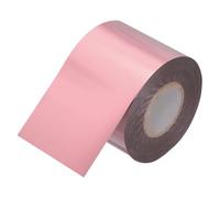 PATIKIL 2" x400Ft Hot Stamping Foil Paper,Heat Transfer Hot Stamping Paper Foil Roll for Leather DIY Logo Decor Craft Card Package Scrapbook,Matt Pink