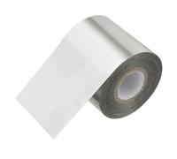 PATIKIL 2" x400Ft Hot Stamping Foil Paper, Heat Transfer Hot Stamping Paper Foil Roll for Leather DIY Logo Decor Craft Gift Package Scrapbook Card, Silver Tone