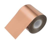PATIKIL 2" x400Ft Hot Stamping Foil Paper, Heat Transfer Hot Stamping Paper Foil Roll for Leather DIY Logo Decor Craft Gift Package Scrapbook Card, Rose Gold
