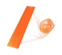 PATIKIL 20" by 5 Yard Tulle Fabric Rolls, Tulle Sheer Fabric Soft Drape Roll for DIY Craft Bridal Veil Wedding Party Table Skirt Ceiling Shower Birthday Party Event, Orange