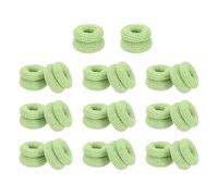 PATIKIL 20 PCS Cotton Finger Bandages Tip, 32 x 1.5 cm First Aid Finger Bandages Protectors for Cuts Sprains Swelling Garden Kitchen Sculpture, Grass Green