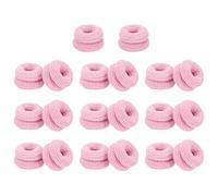 PATIKIL 20 PCS Cotton Finger Bandages Tip, 32 x 1.5 cm First Aid Finger Bandages Protectors for Cuts Sprains Swelling Garden Kitchen Sculpture, Pink