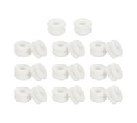 PATIKIL 20 PCS Cotton Finger Bandages Tip, 32 x 1.5 cm First Aid Finger Bandages Protectors for Cuts Sprains Swelling Garden Kitchen Sculpture, White